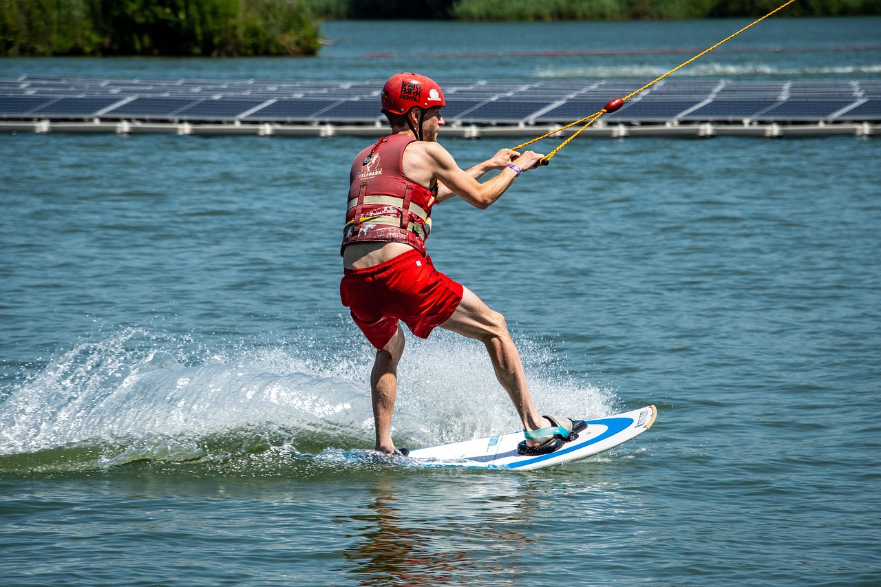 Parc nautique au Lac de la Cavayère à Carcassonne